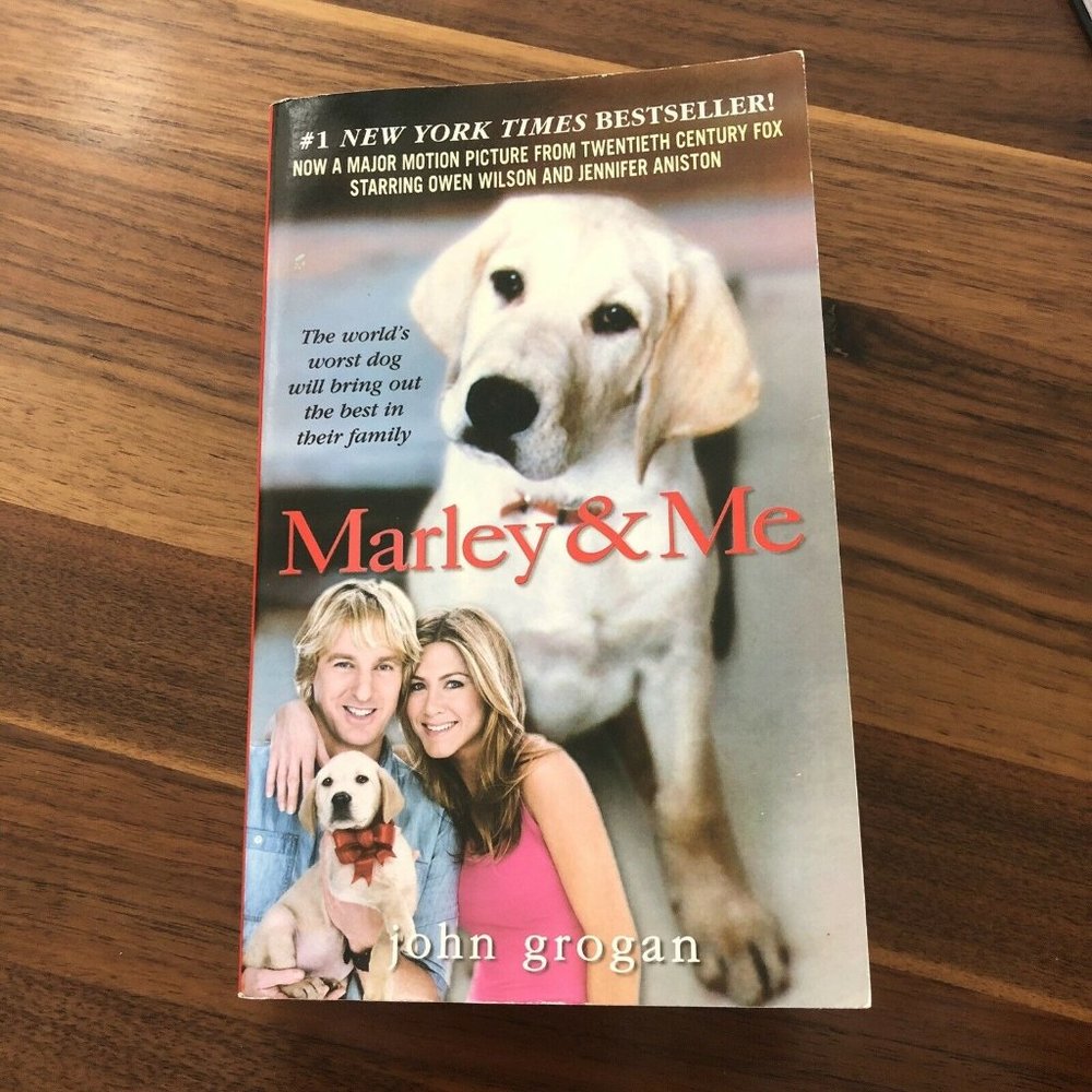 Marley and Me Paperback Book Made Into Movie Books Dogs Pets Family